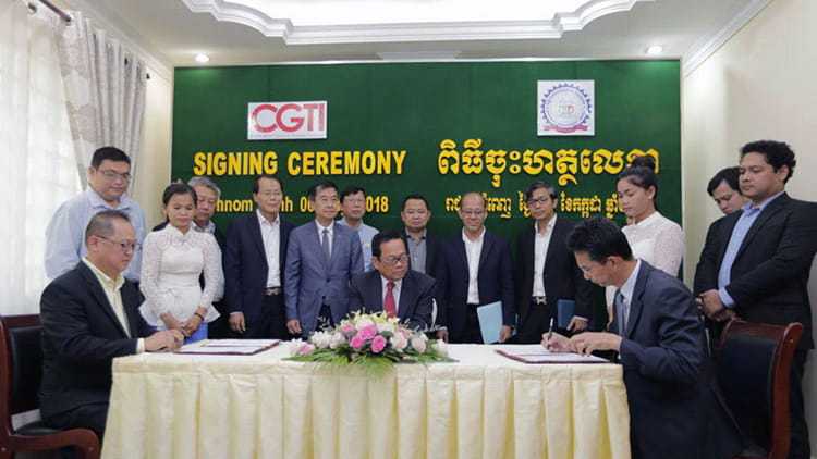 CGTI and NEA collaborate to enhance the labour force in Cambodia