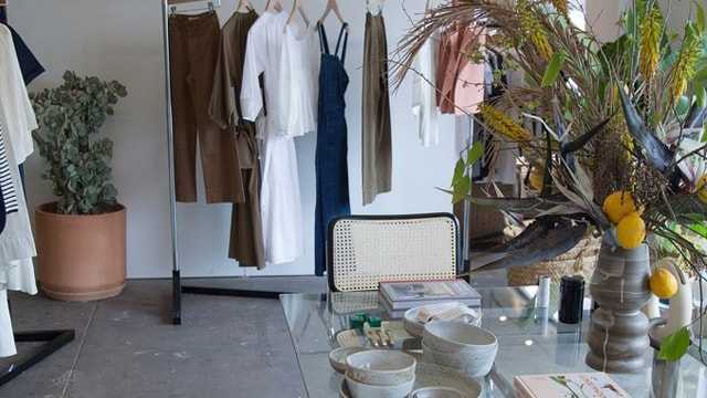 Fashion label Apiece Apart sets up temporary shop in LA to test retail waters