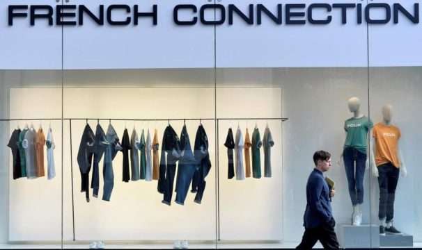 French Connection sales witness a slump; improvement in underlying profit